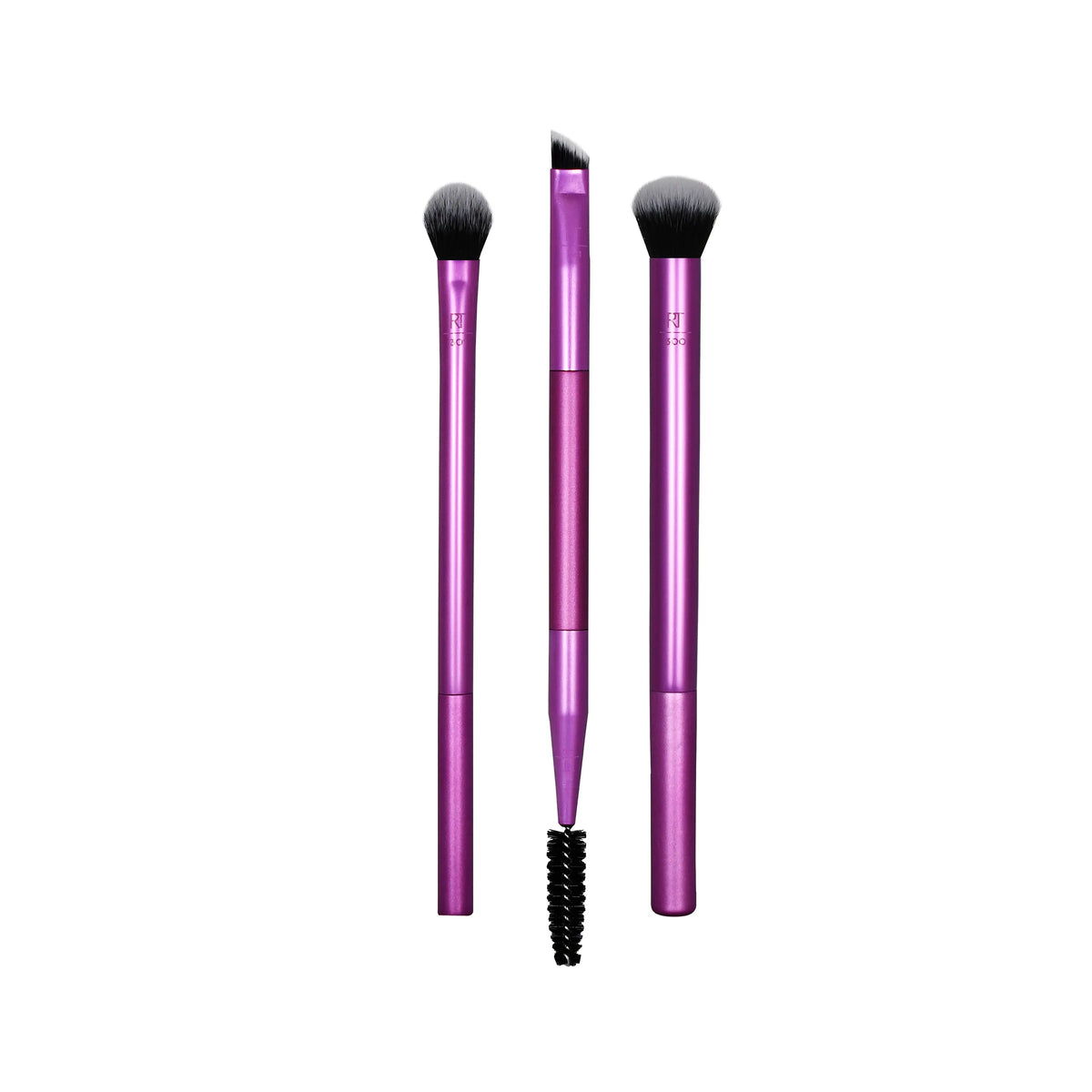 Real Techniques Eye Shade + Blend Dual Ended Brow Brushes (300, 343, 341, 301)