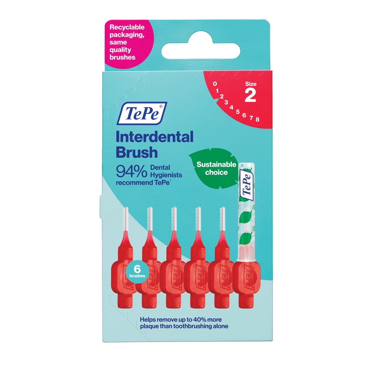 TePe Interdental Brushe - Sizes 0-5