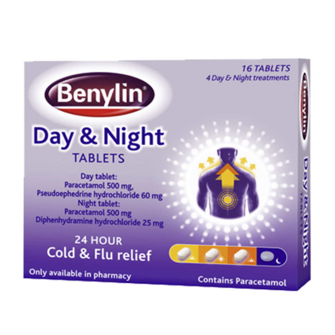 Benylin Day & Night Tablets
