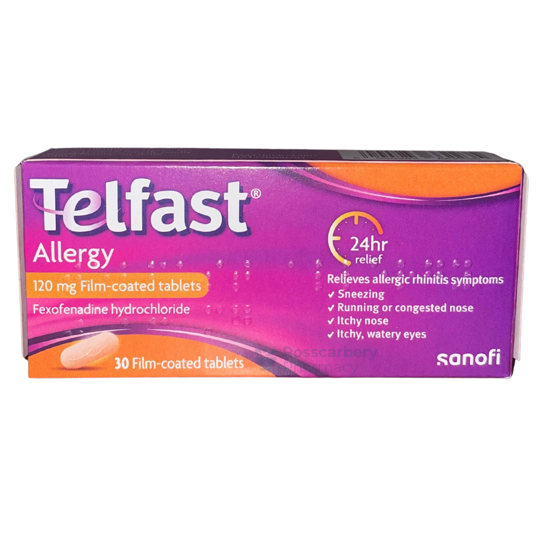 Telfast Allergy 120mg Film-Coated Tablets