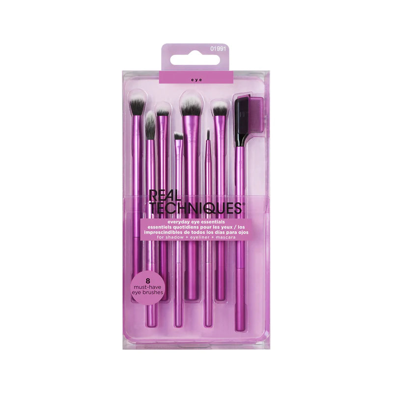 Real Techniques Everyday Eye Essentials Make Up Brush Set