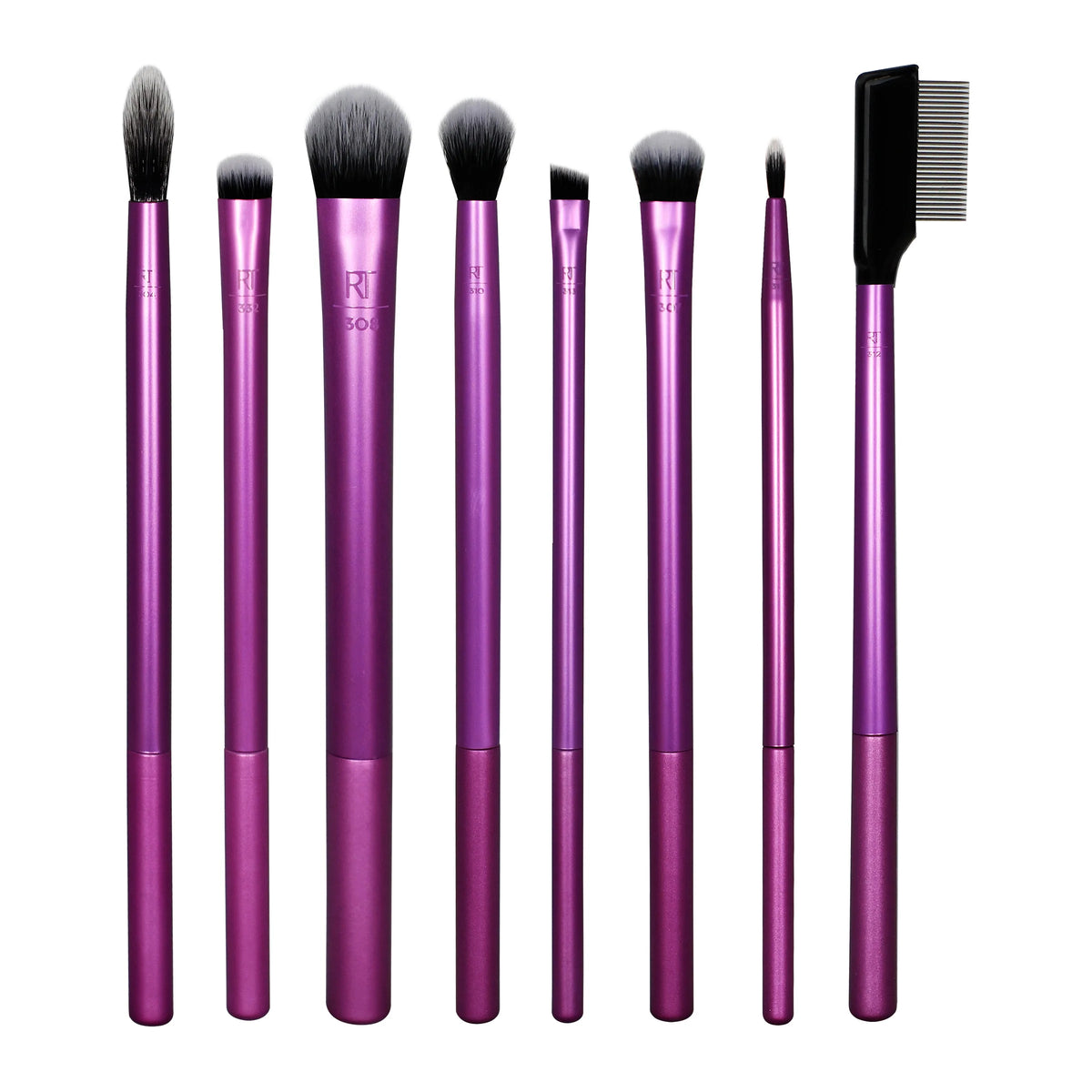 Real Techniques Everyday Eye Essentials Make Up Brush Set