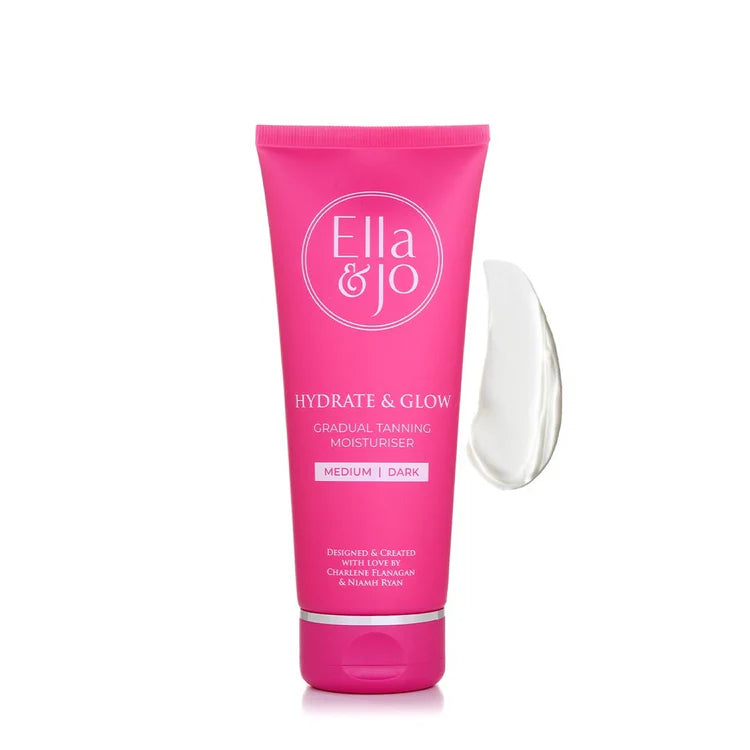 Ella & Jo Hydrate And Glow Tanning Moisturiser Medium-Dark