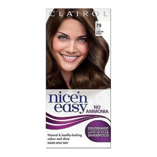 Clairol - Nice&#39;N Easy Demi-Permanent - 75 Light Ash Brown