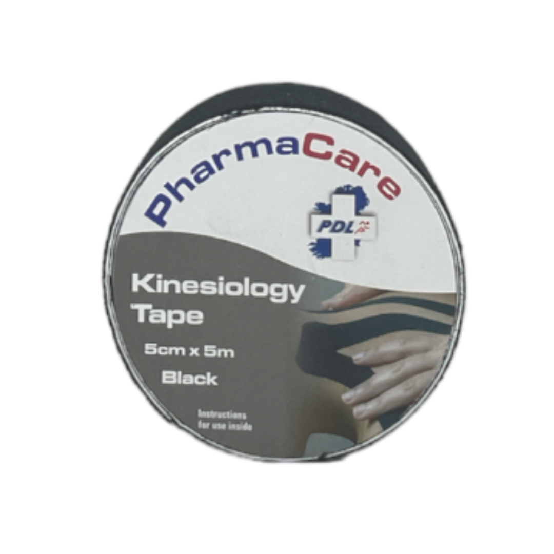 Pharmacare Kinesiology Tape - Black