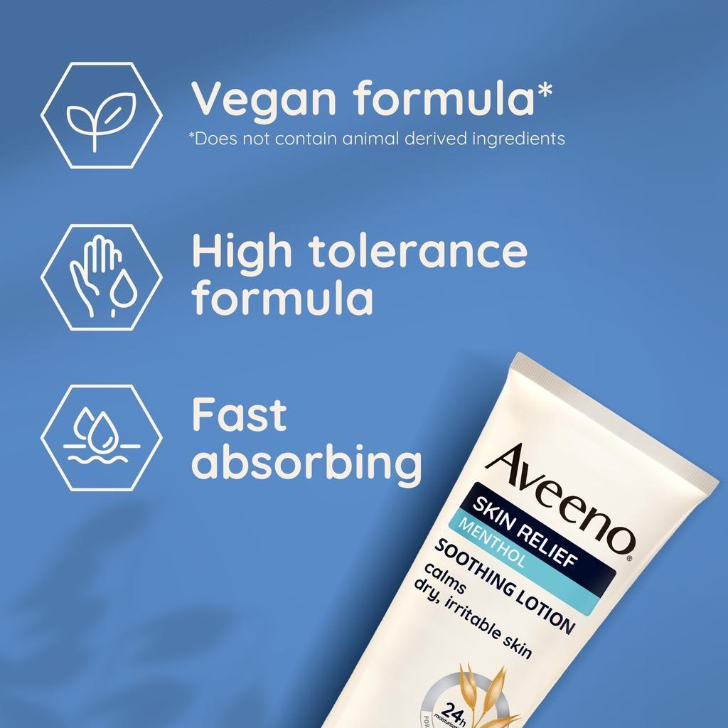 Aveeno Skin Relief Soothing Lotion Menthol