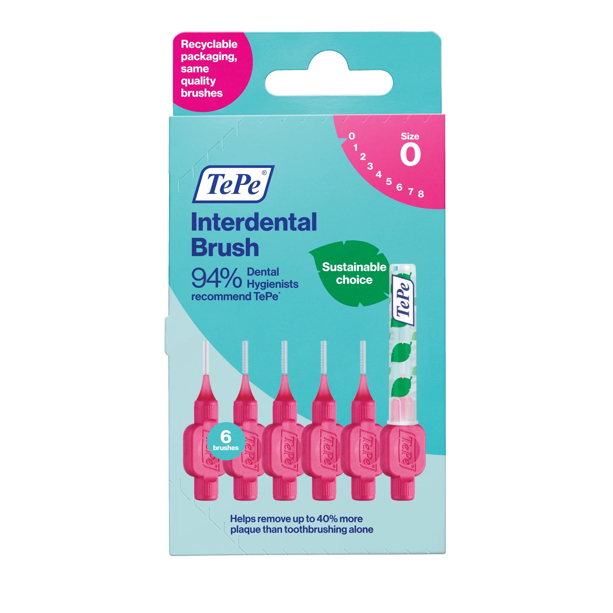 TePe Interdental Brushe - Sizes 0-5