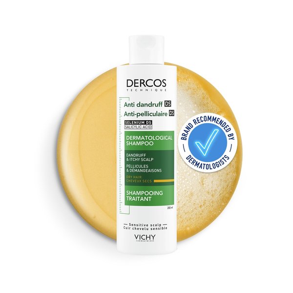 Dercos Technique Anti Dandruff Shampoo For Dry Hair