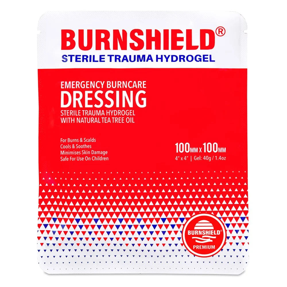 Burnshield Sterile Trauma Hydrogel Burn Dressing 4&quot;x4&quot;