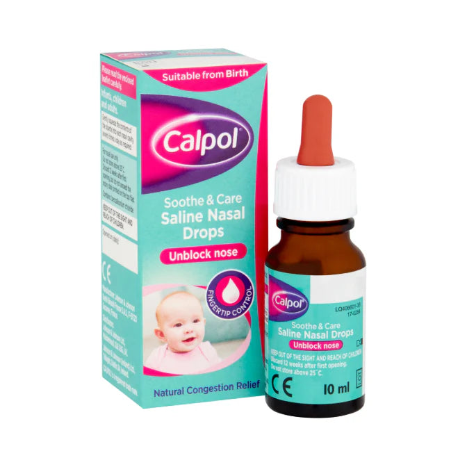 Calpol Saline Nasal Drops 10ml