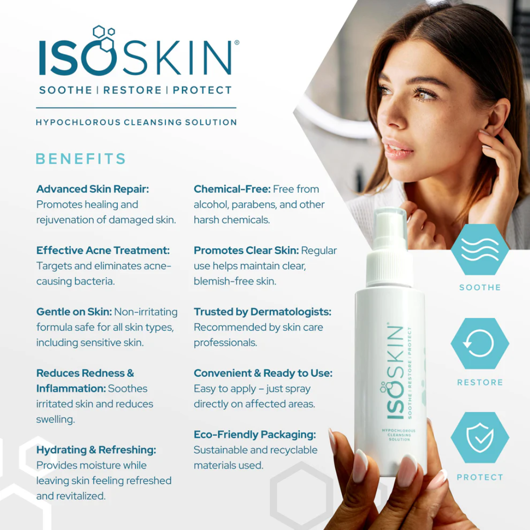 ISOSKIN Hypochlorous Cleansing Solution