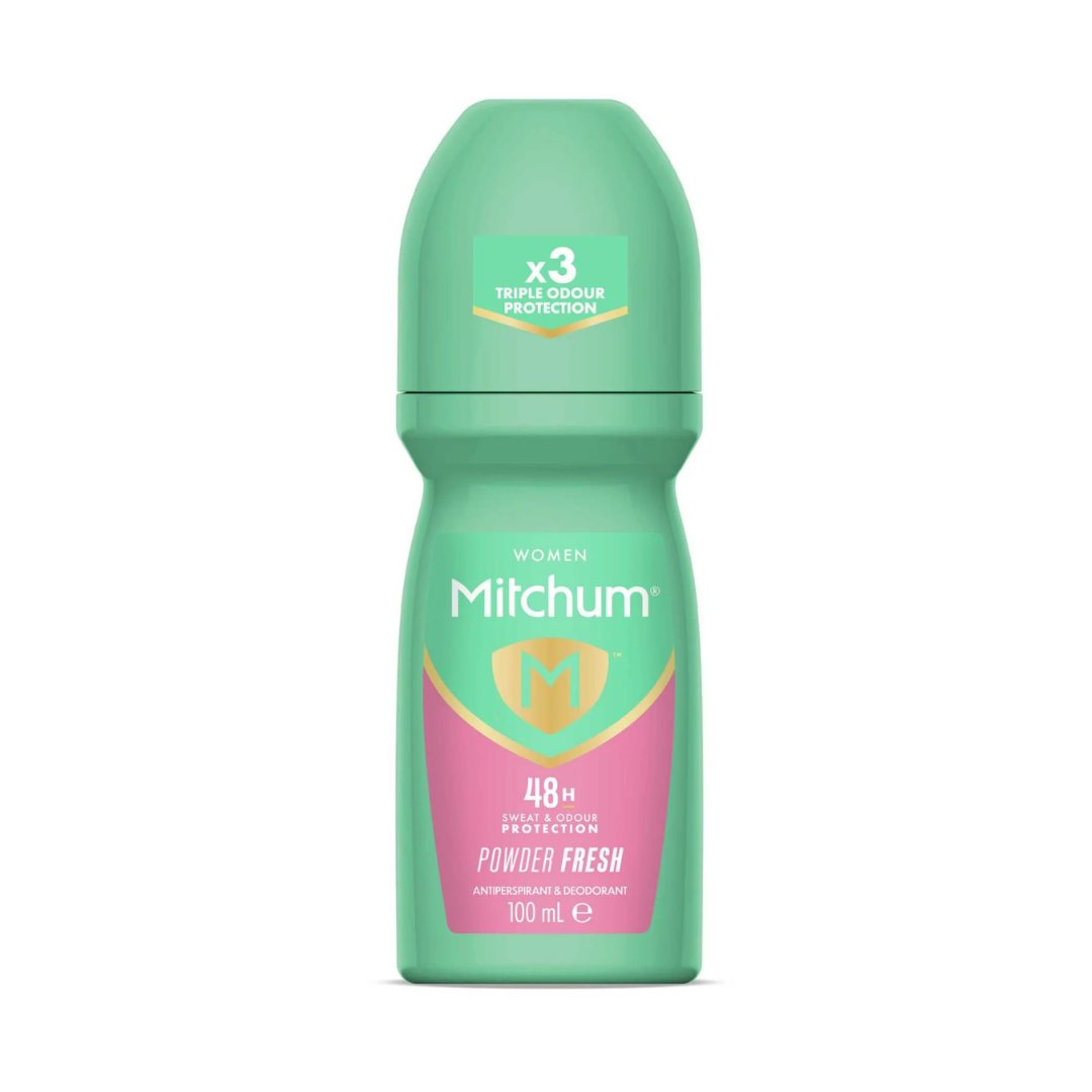 Mitchum 48hr Roll-On Antiperspirant &amp; Deodorant (Powder Fresh)