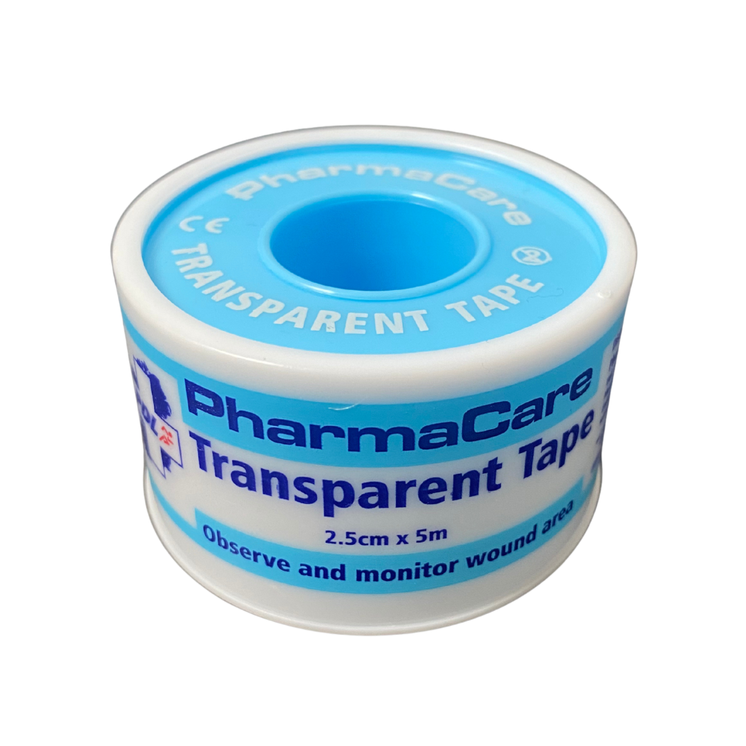 PharmaCare Transparent Tape (2.5cm x 5m)
