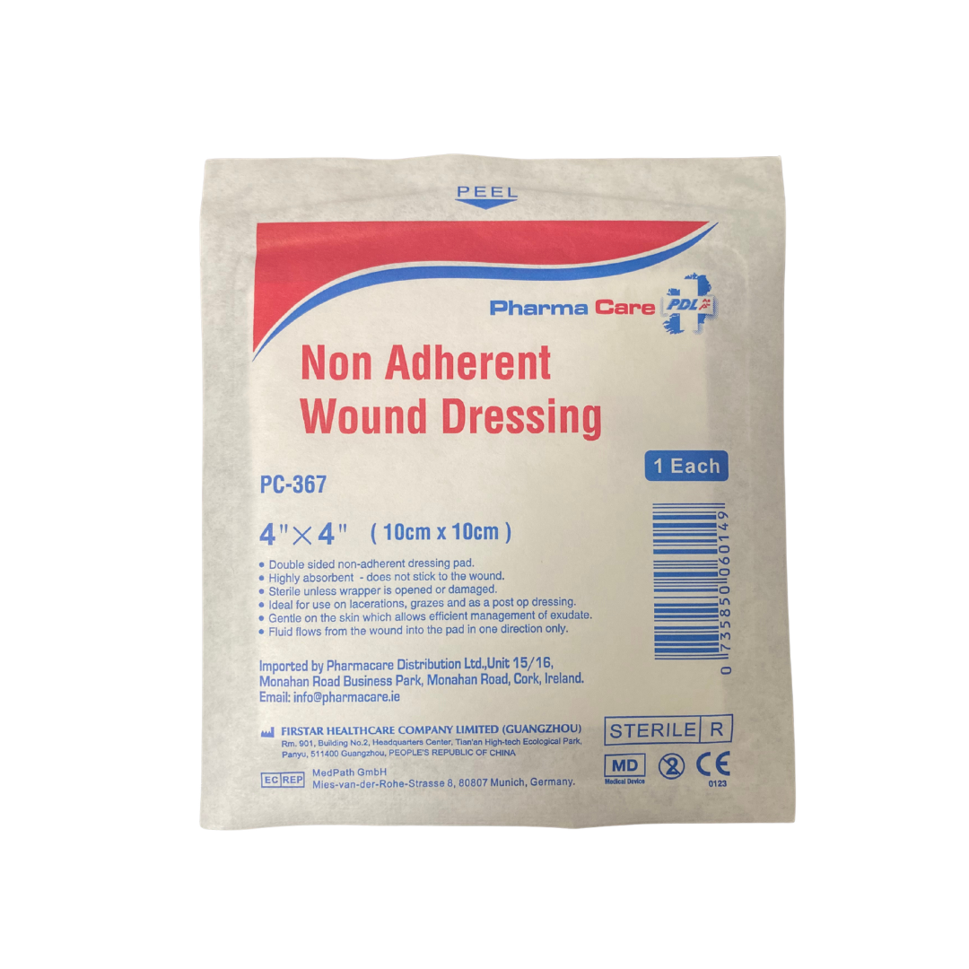 Pharmacare Non Adherent Wound Dressing (10cm x 10cm)