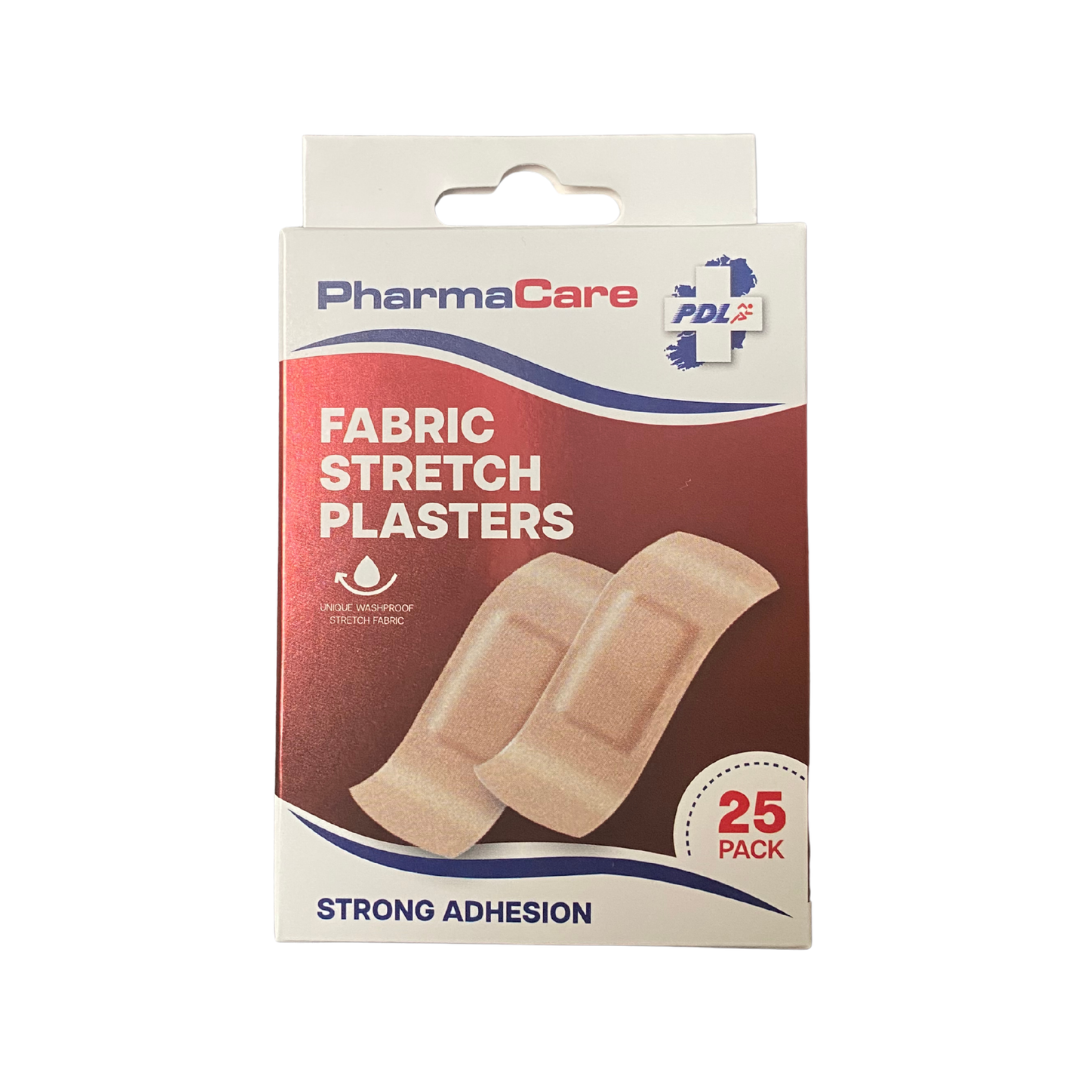 PharmaCare Fabric Stretch Plasters (25 Pack)