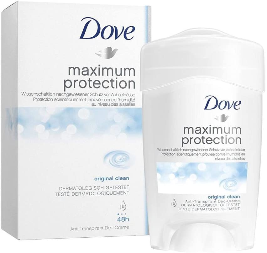 Dove Maximum Protection With Moisturising Cream Antiperspirant Cream Stick