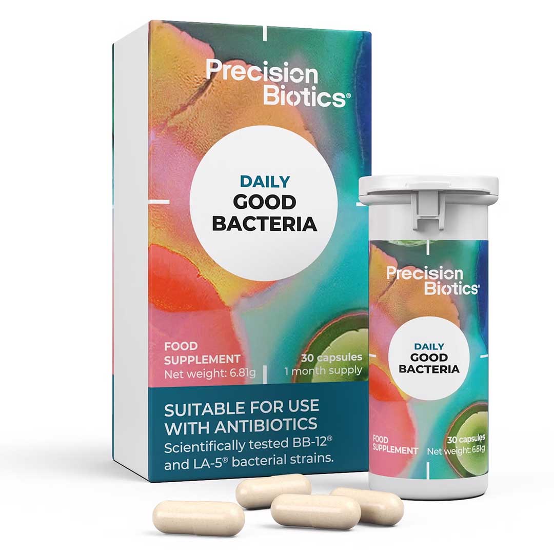 PrecisionBiotics Good Bacteria - Suitable for use with Antibiotics