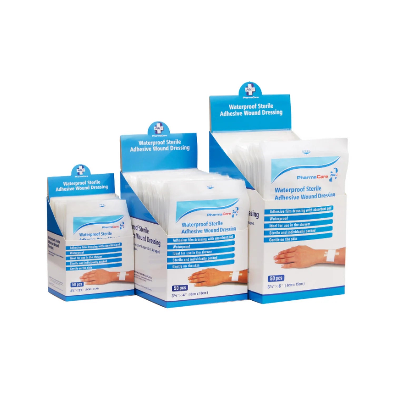 Pharmacare Waterproof Sterile Dressings