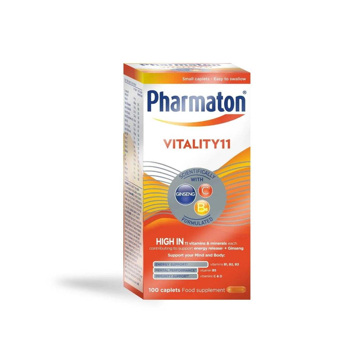 Pharmaton Vitality 11 - 100 caplets