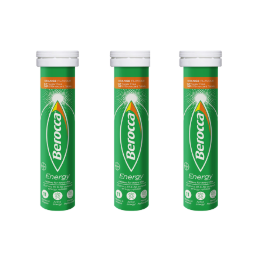 Berocca Energy Orange - 45 Effervescent Tablets
