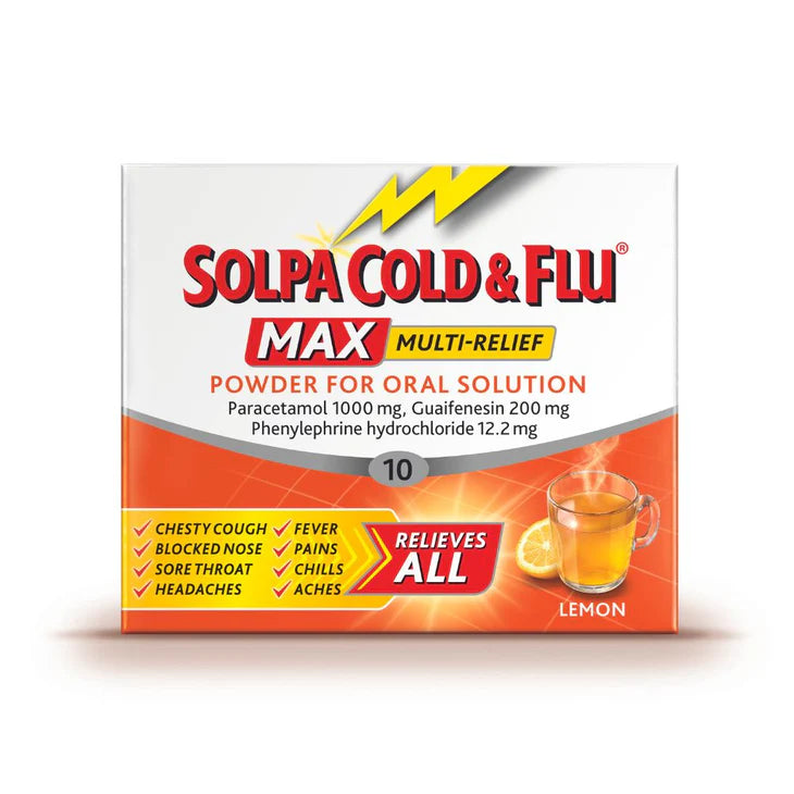 Solpa Cold And Flu Max Relief Powder