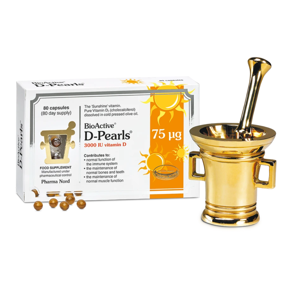 BioActive D-Pearls 75ug/3000 IU Vitamin D
