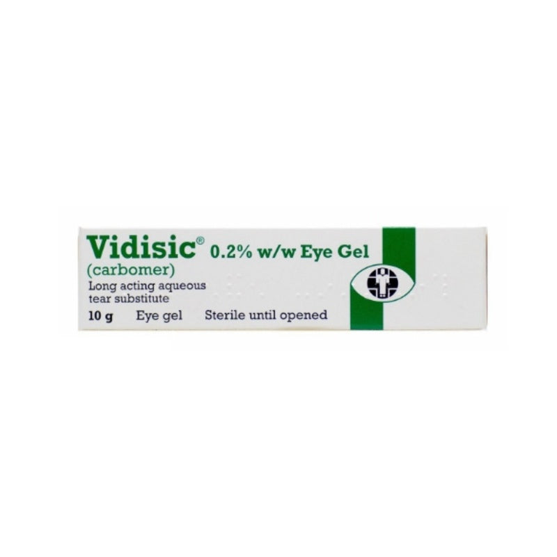 Vidisic 0.2% w/w Eye Gel