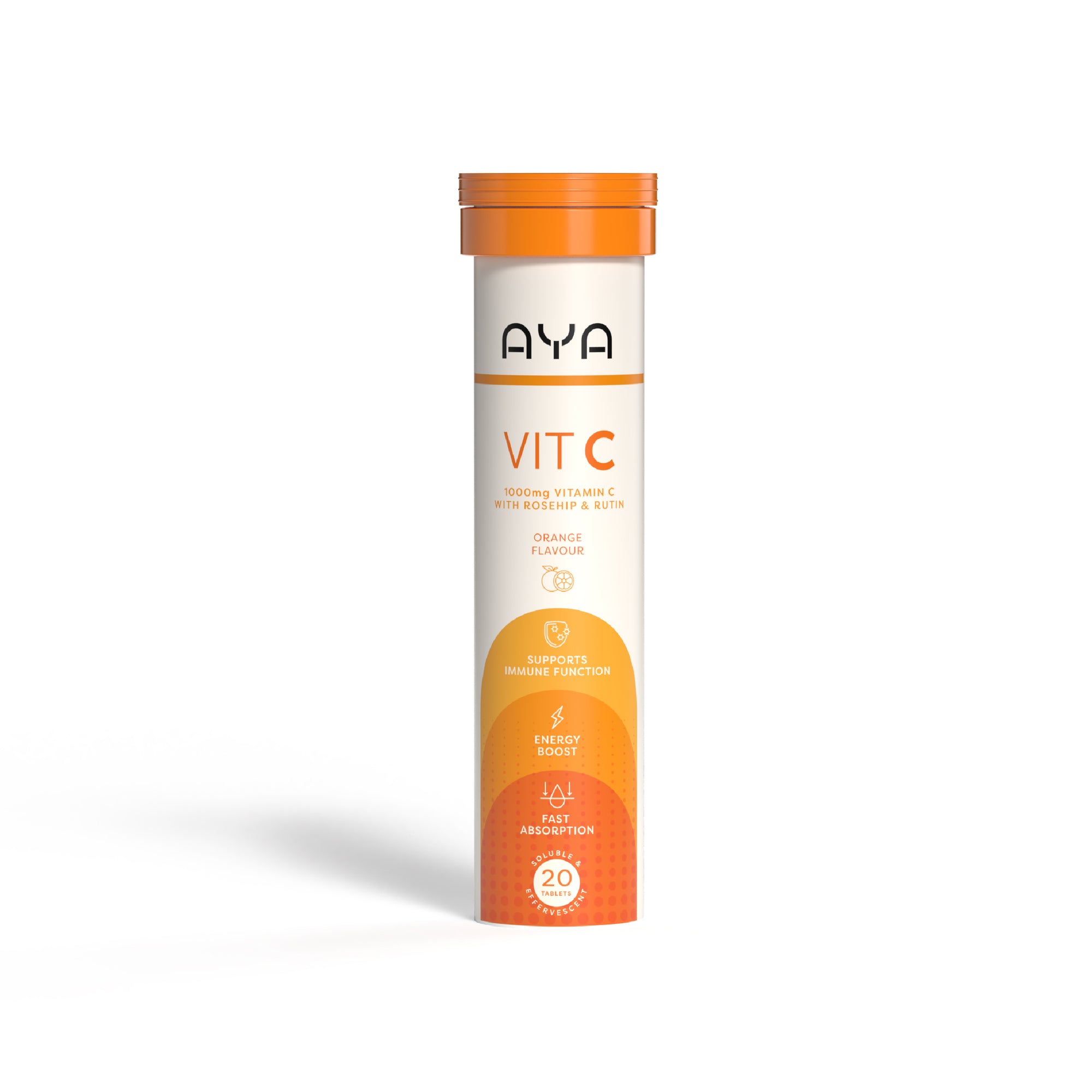 AYA Effervescent Vitamin C with Rosehips & Rutin