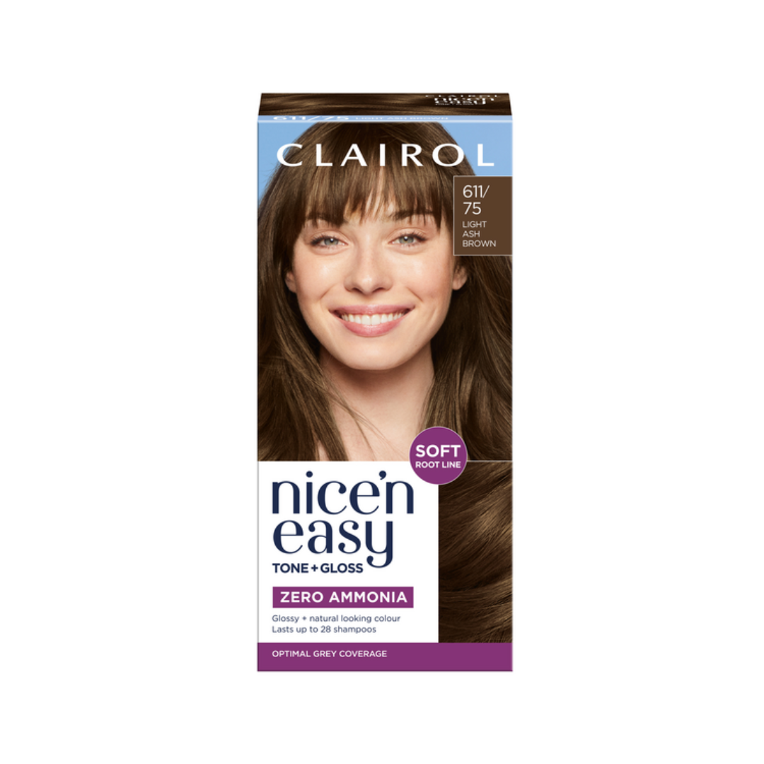 Clairol Nice'N Easy Demi-Permanent - 611/75 Light Ash Brown