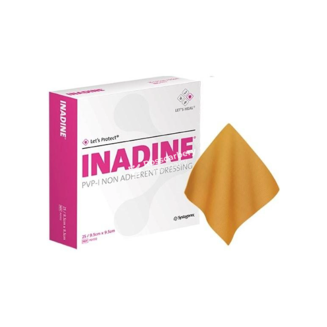 Inadine PVP-I Non Adherent Dressing 9.5cm X 9.5cm