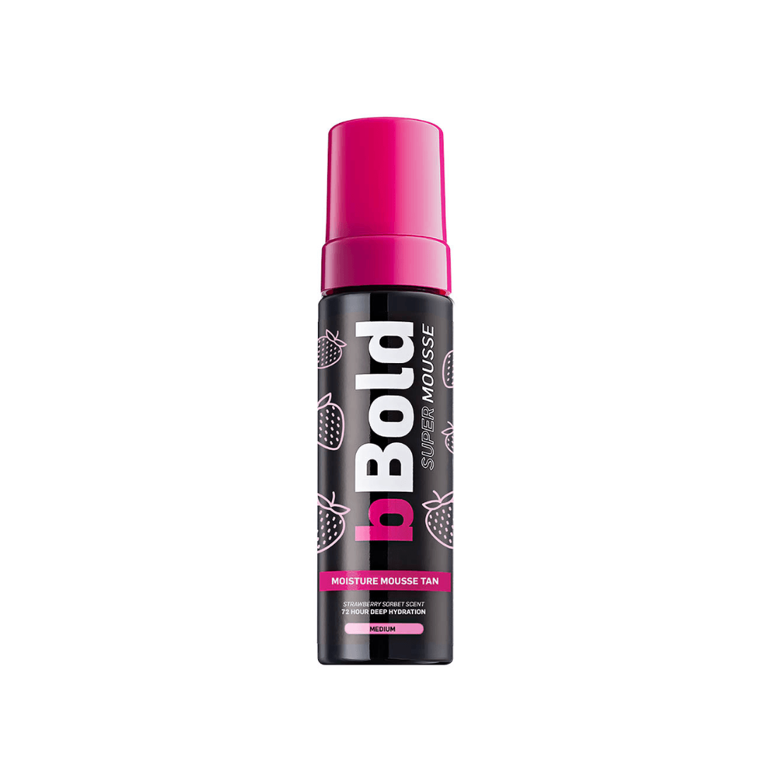 bBold Super Mousse Tan - strawberry scent