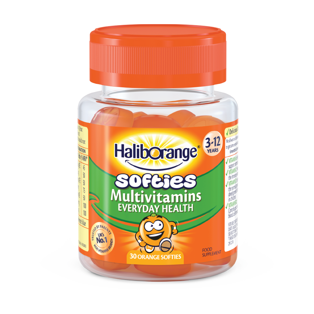 Haliborange Softies Multivitamins 3-12yrs - Orange 30 softies