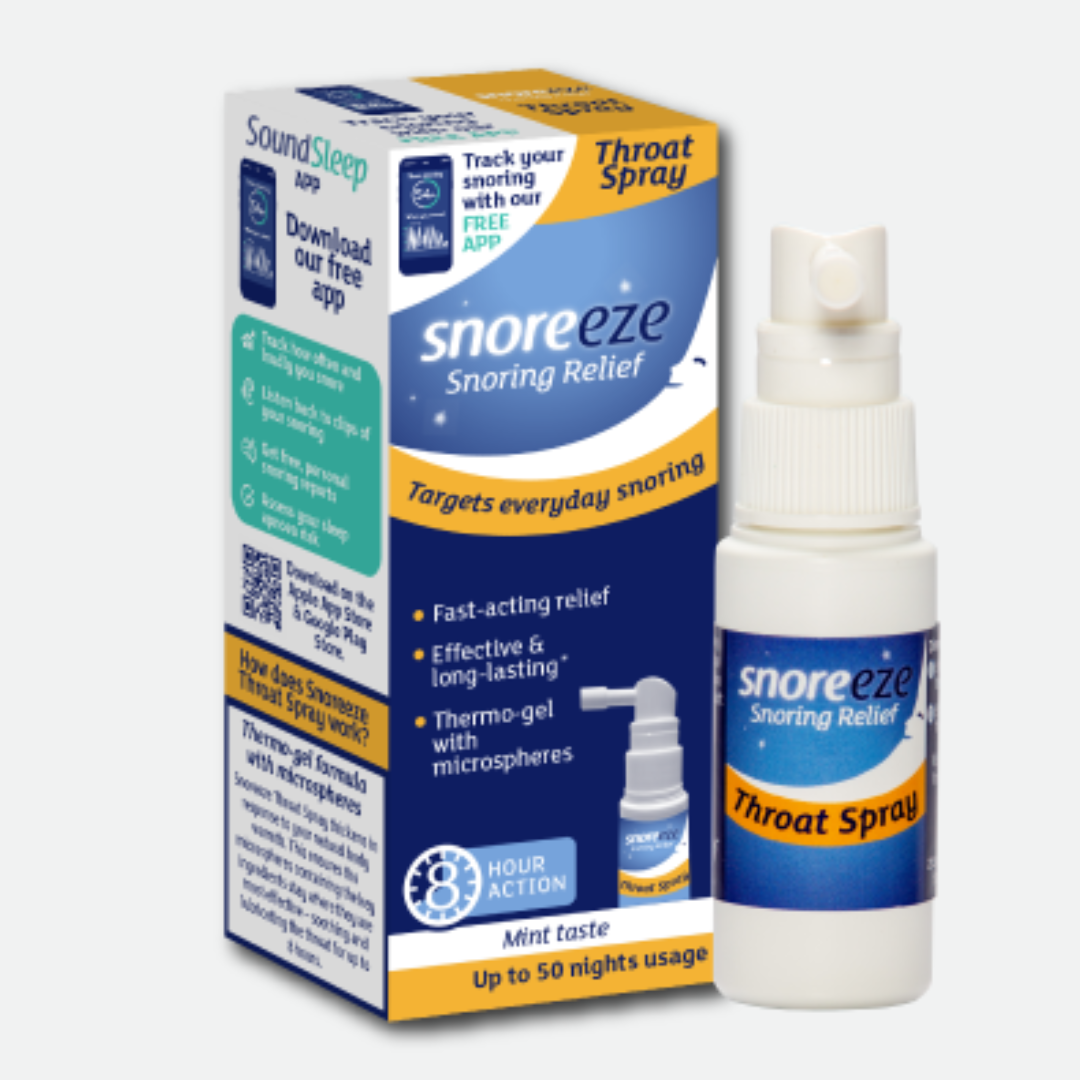 SnoreEze Snoring Relief Throat Spray - Mint Taste