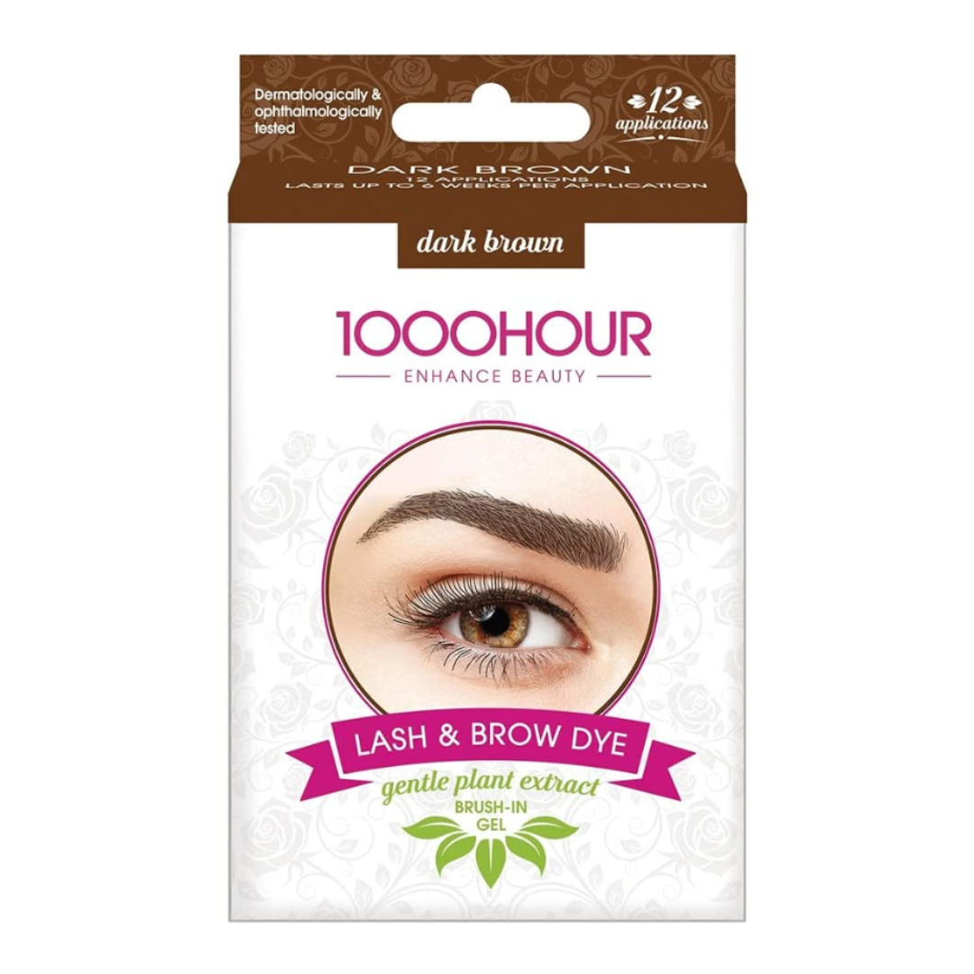 1000 HOUR Enhance Beauty Lash &amp; Brow Dye (Dark Brown)