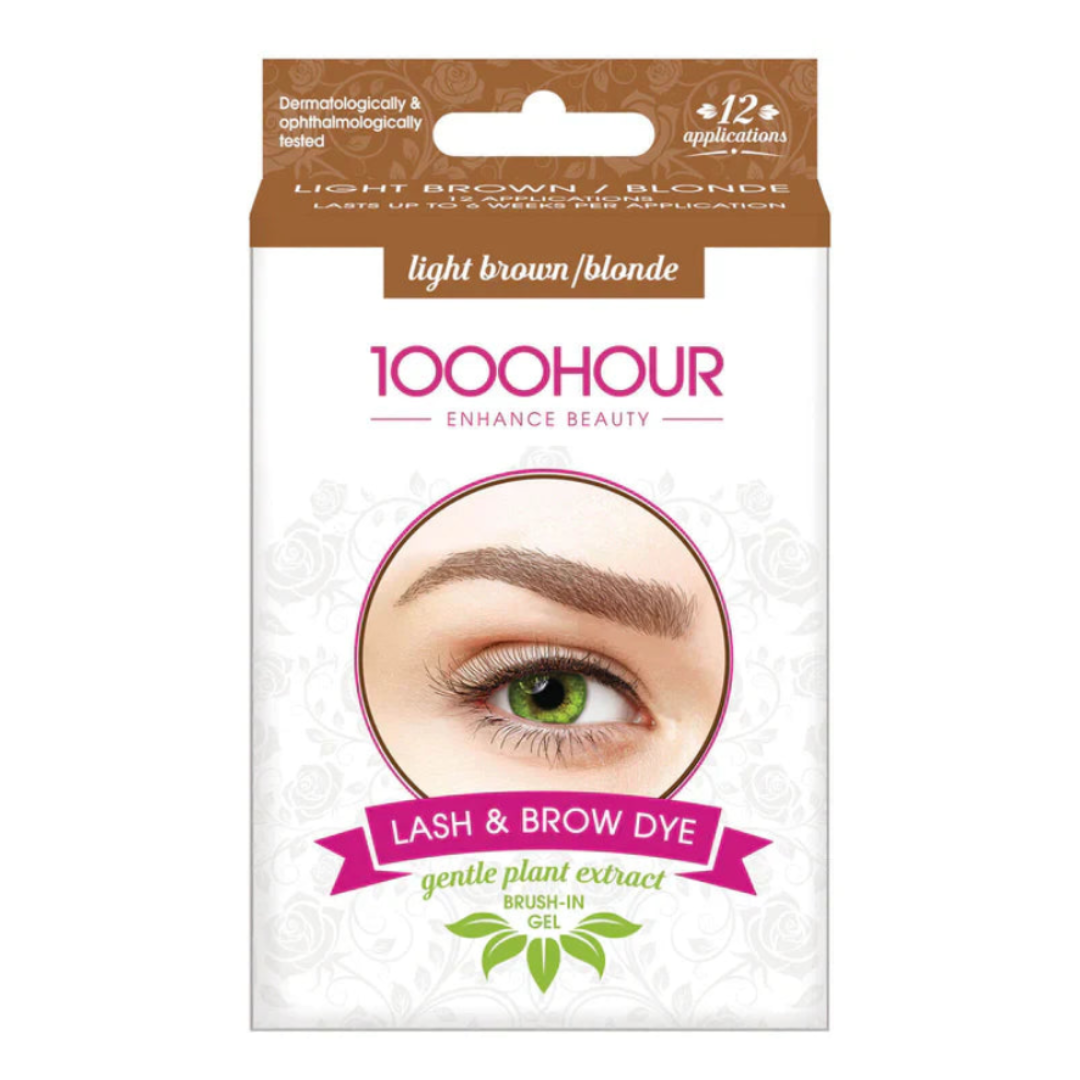1000 HOUR Enhance Beauty Lash &amp; Brow Dye (Light Brown/Blonde)