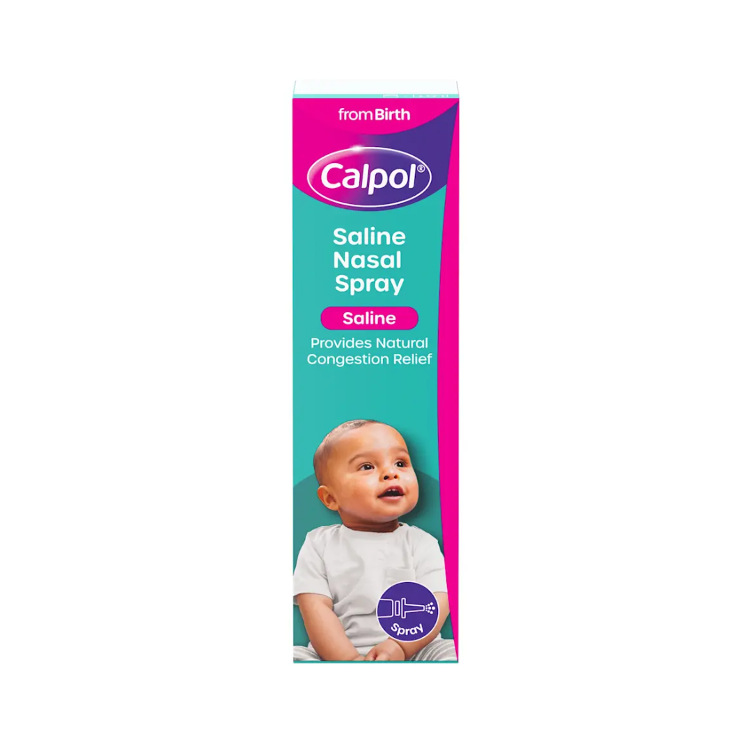Calpol Saline Nasal Spray: Suitable from Birth