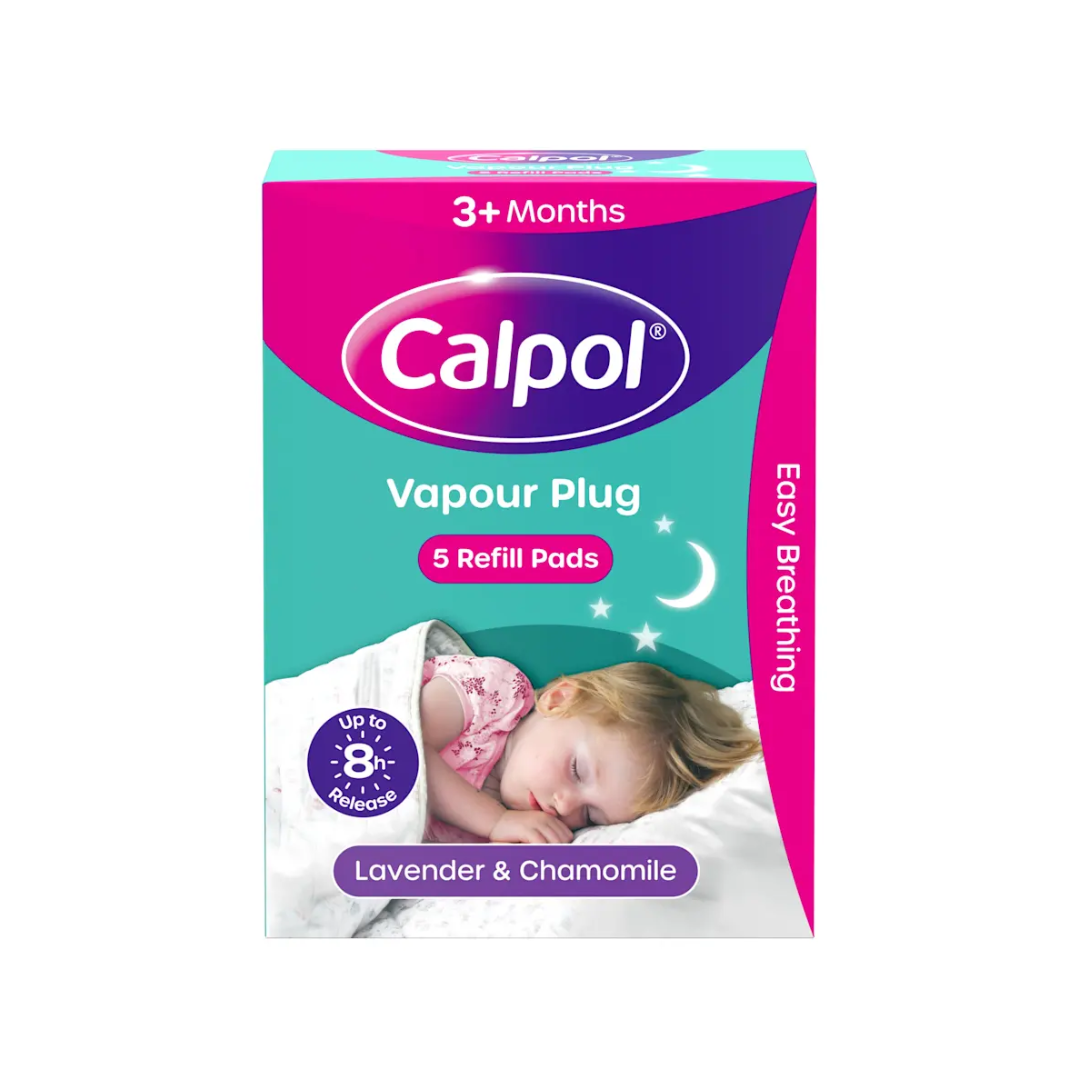 Calpol Vapour Plug &amp; Nightlight 3+ Months (Lavender &amp; Chamomile)