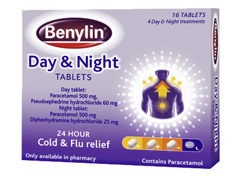 Benylin Day & Night Tablets