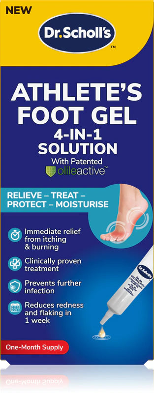 Dr. Scholl's Athlete's Foot Gel 4-in-1 Solution 10ml