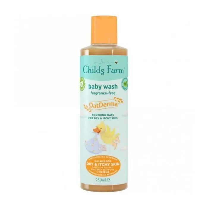 Childs Farm Baby Wash Fragrance Free Oat Derma