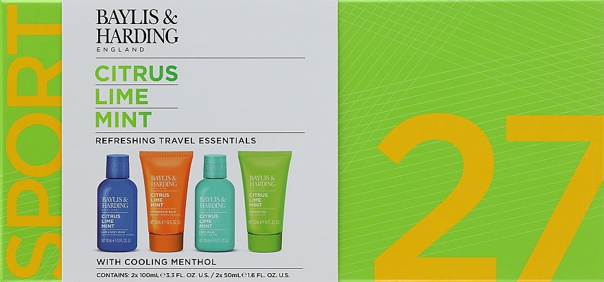 Baylis &amp; Harding Citrus Lime Mint Refreshing Travel Essentials