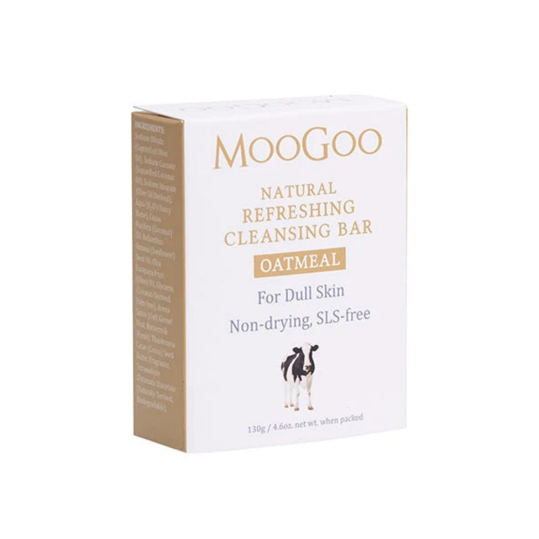 MooGoo Cleansing Bar - Finely Ground Oatmeal, Buttermilk &amp; Coca Butter