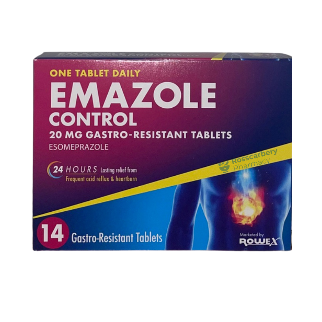 Emazole Control 20mg Tablets