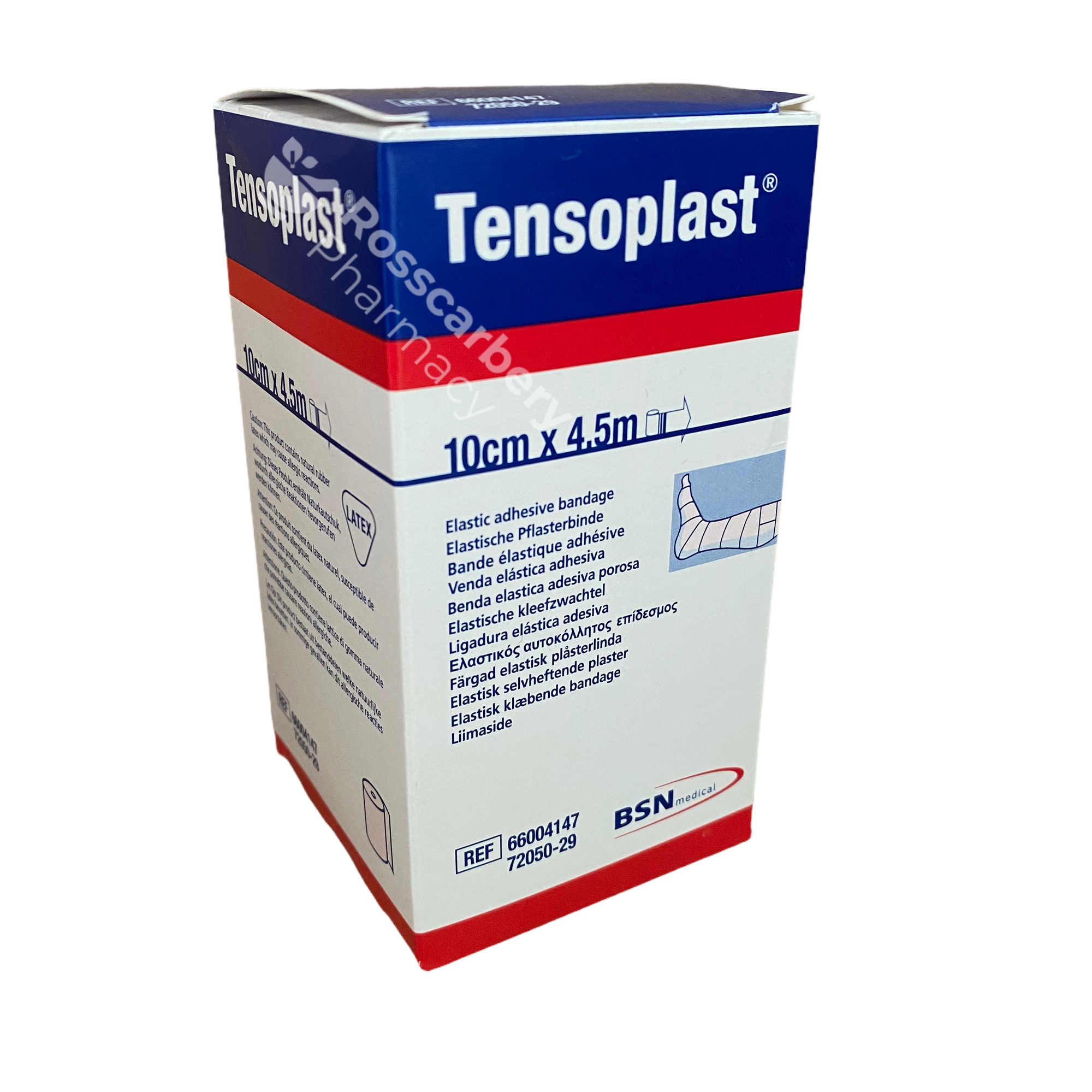 Tensoplast Elastic adhesive Bandage - 10cm x 4.5m