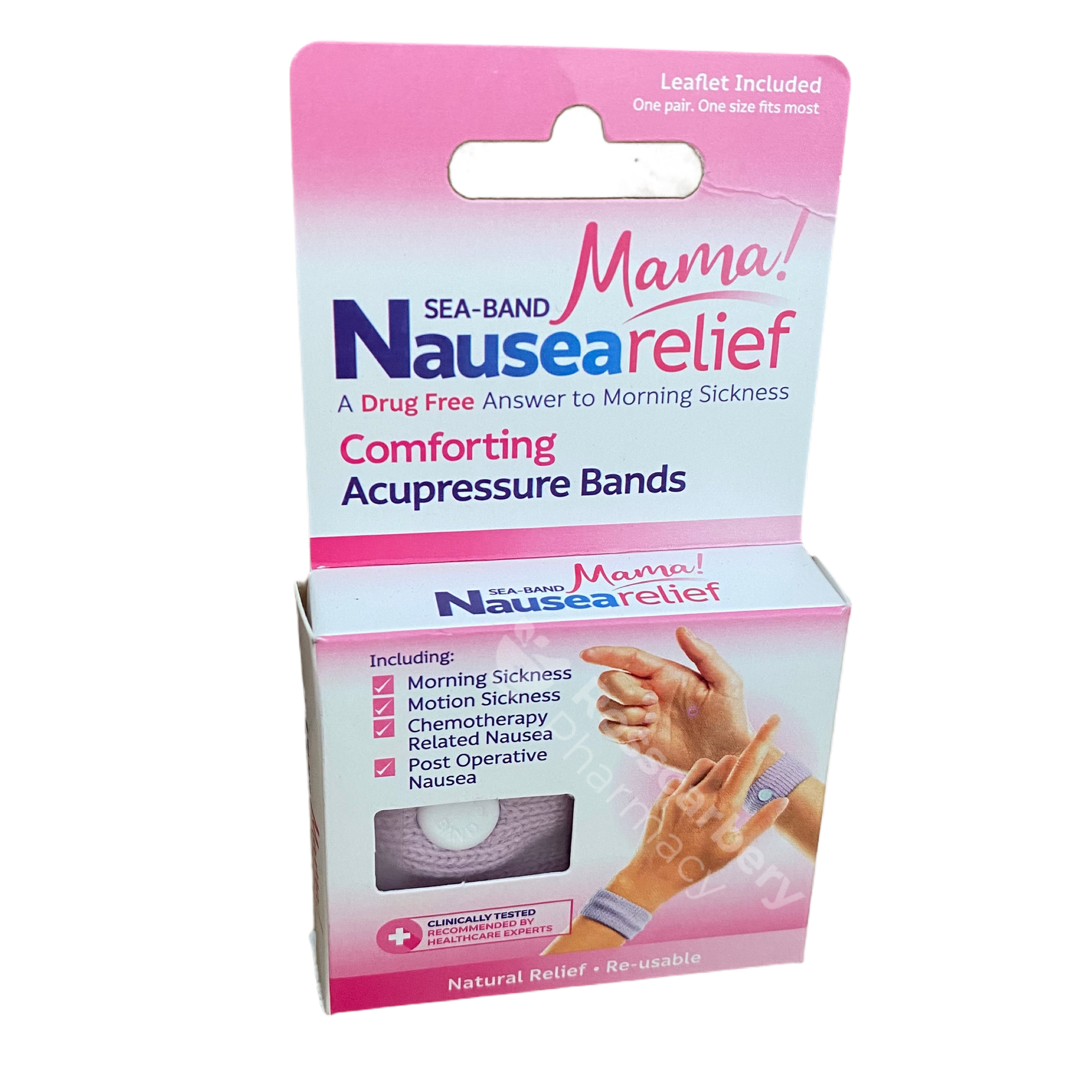 Sea-Band Mama Nausea Relief Acupressure Bands - Adult