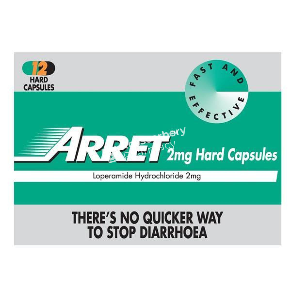 Arret 2Mg Hard Capsules Acid Indigestion &amp; Reflux