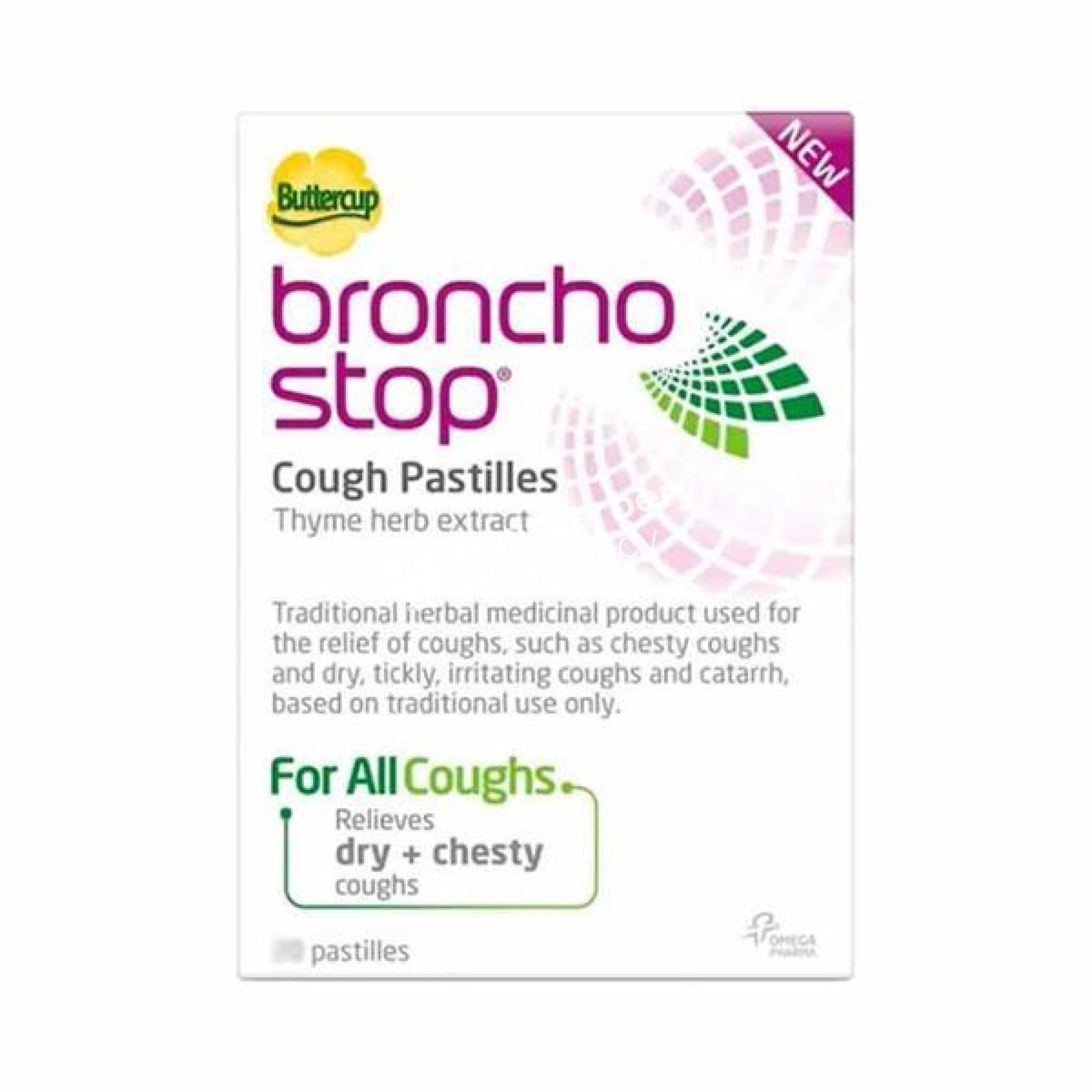 Bronchostop Berry Flavour Cough Pastilles Sweets/lozenges/pastilles