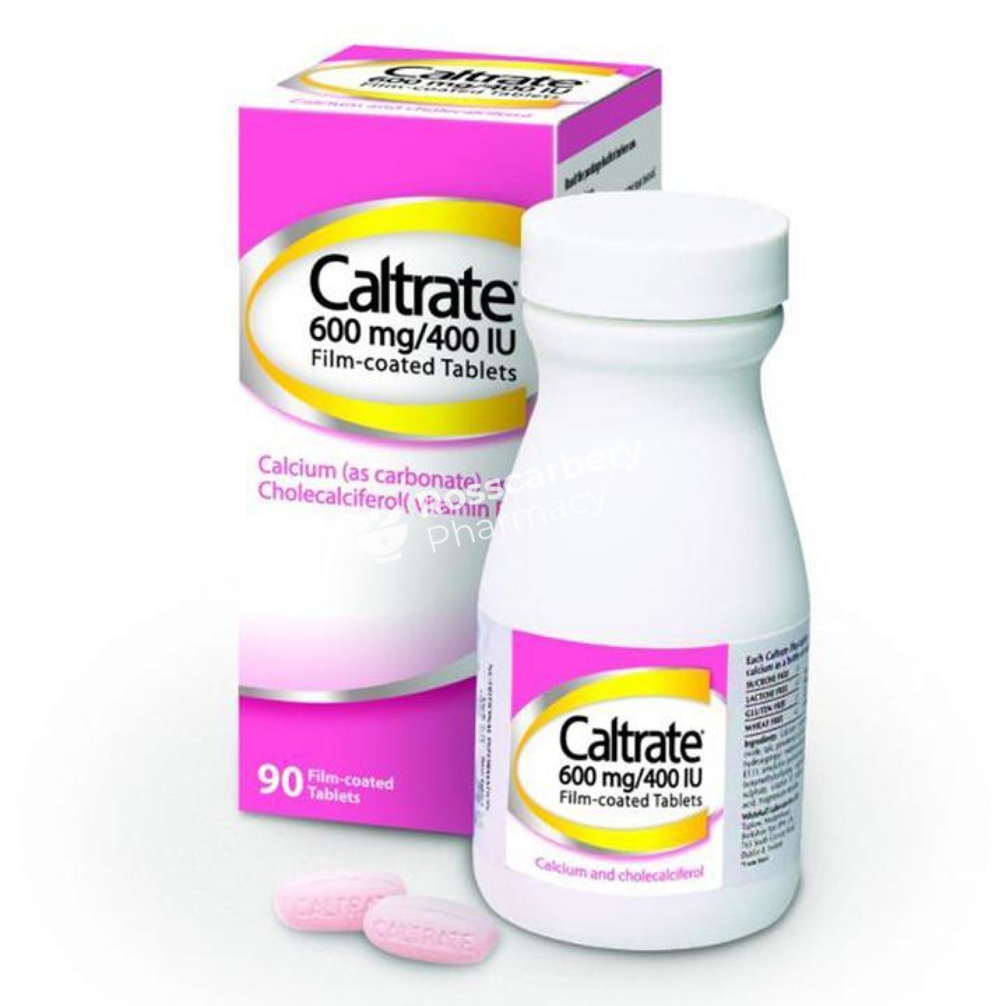 Caltrate 600Mg/400Iu Film-Coated Tablets Joint Muscle & Bone Health