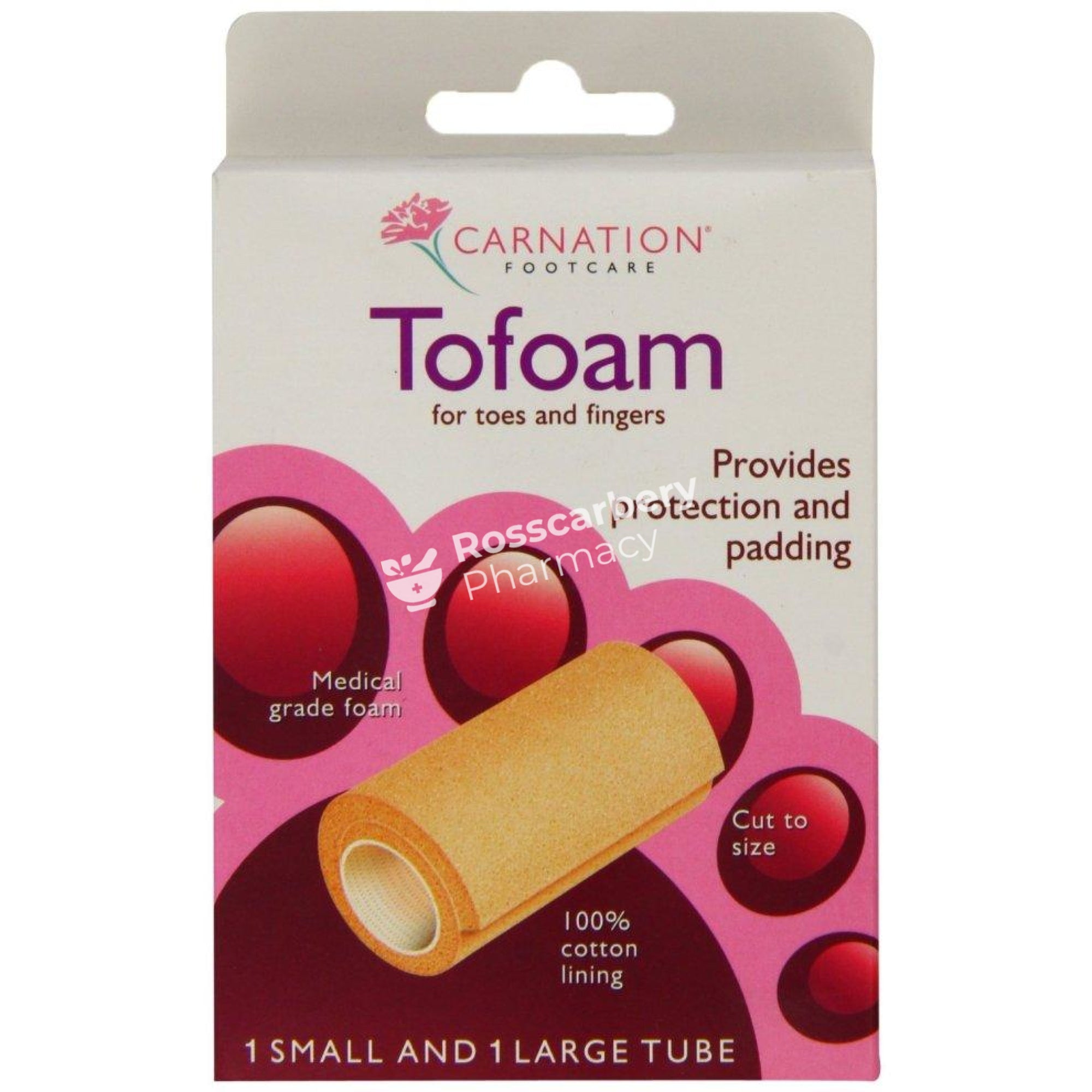 Carnation Footcare Tofoam For Toes & Fingers Toe Nail Care