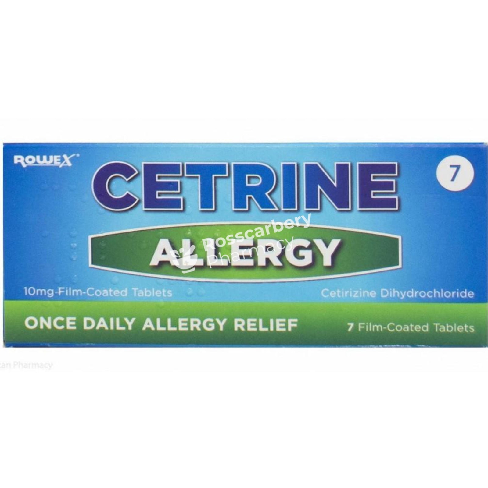 Cetrine Allergy 10Mg Film-Coated Tablets Antihistamines